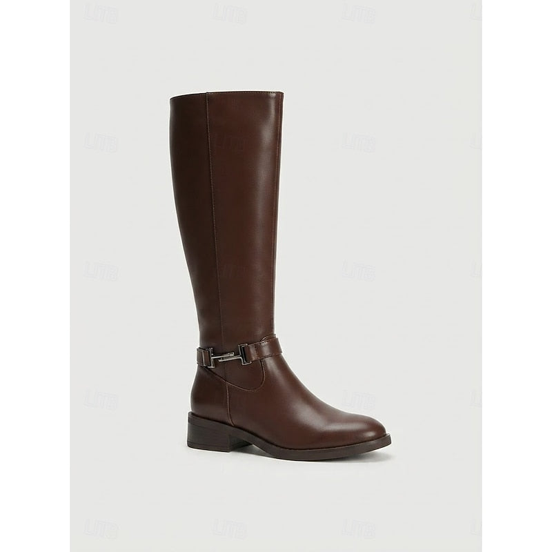 Women's Tall Flat Riding Boots