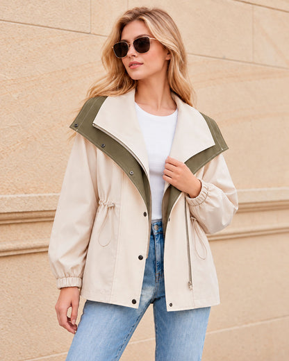 Women's Shawl Collar Shell Jacket