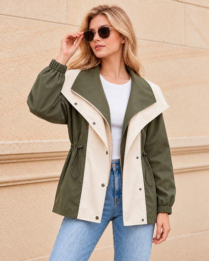 Women's Shawl Collar Shell Jacket