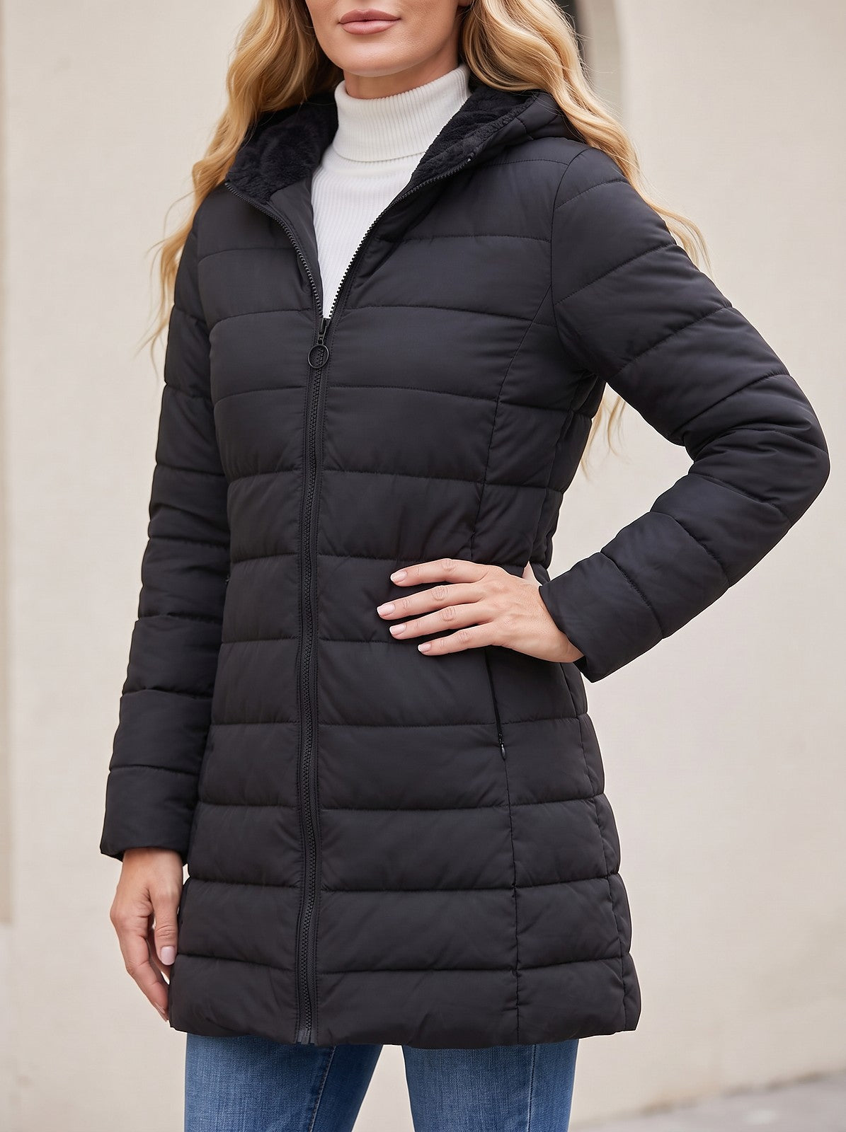 Women's Hooded Puffer Coat