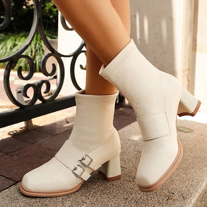 Women's Snug Plush Stretch Pull On Boots