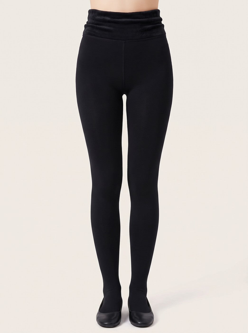 Women's Thermal Brushed Footless Tights