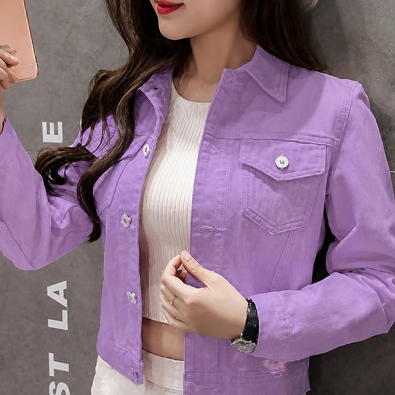 Women's Soft Wash Relaxed Denim Jacket