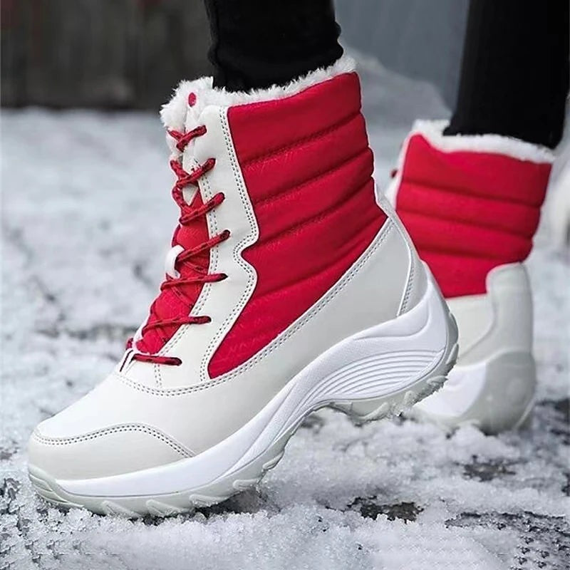 Women's Padded Platform Cold Weather Boots