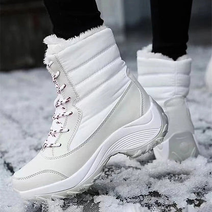 Women's Padded Platform Cold Weather Boots