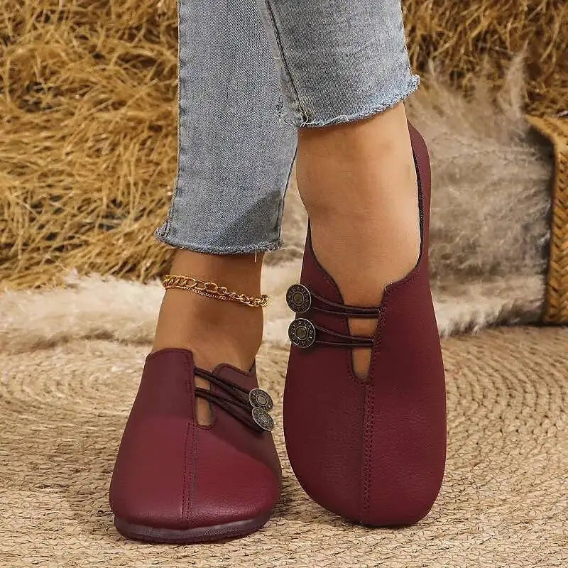 Women's Easy Slip On Flat Loafers