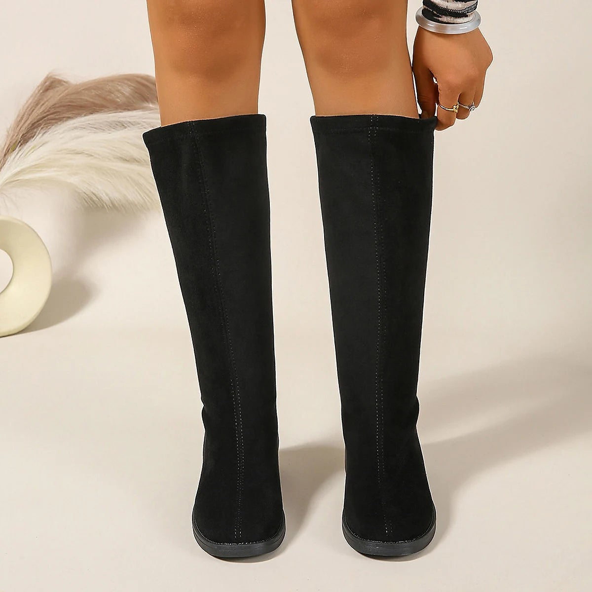 Women's Minimal Tall Everyday Boots