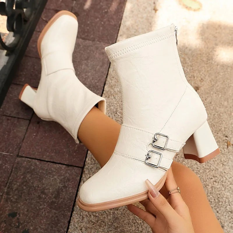 Women's Snug Plush Stretch Pull On Boots