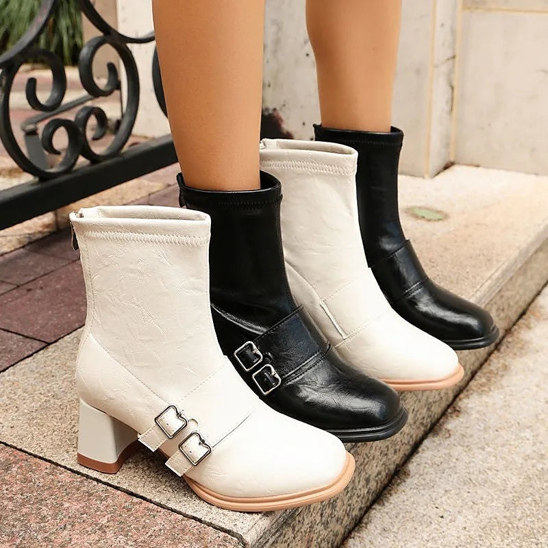 Women's Snug Plush Stretch Pull On Boots