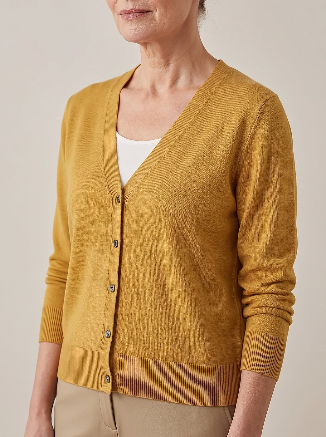 Women's Autumn V Neck Knit Cardigan