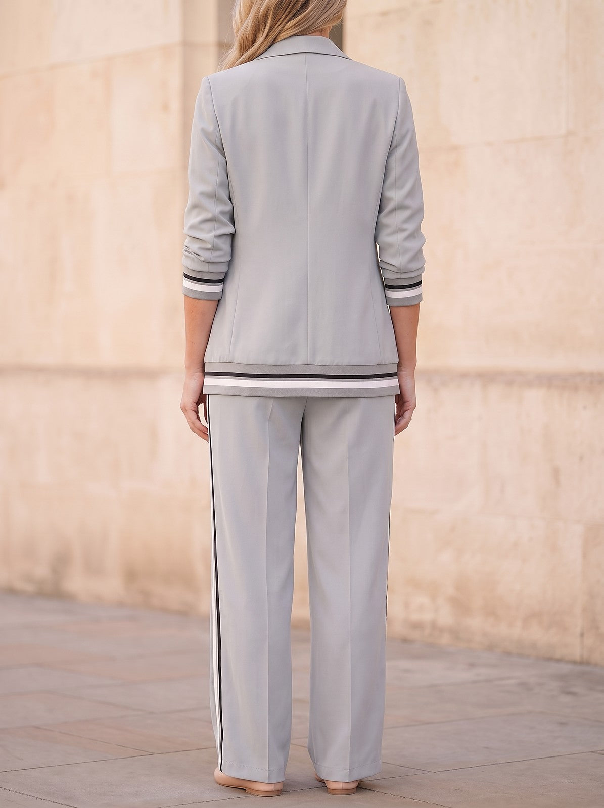 Women's Blazer and Trouser Suit Set
