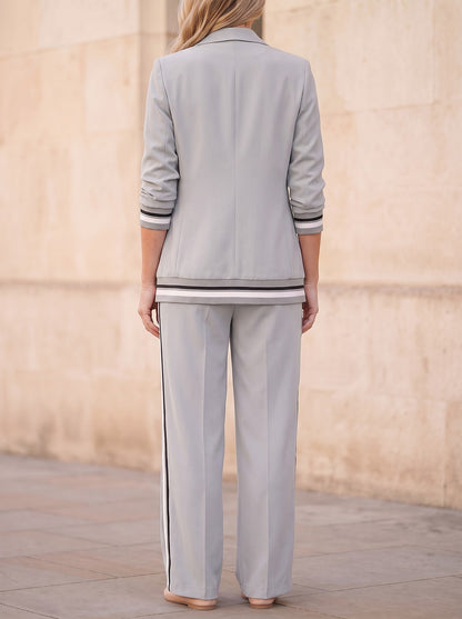 Women's Blazer and Trouser Suit Set