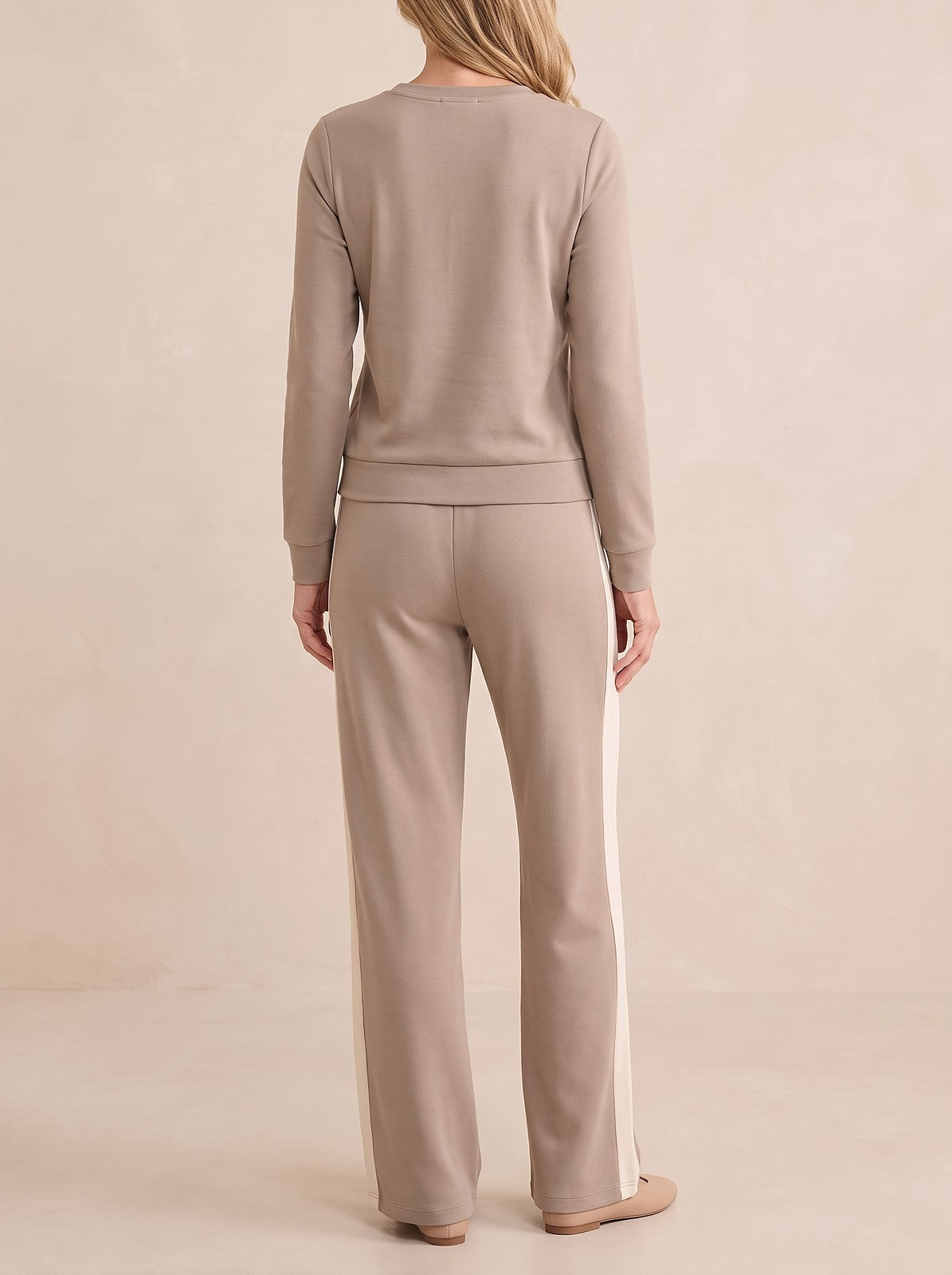 Women's Colour Block Loungewear Set