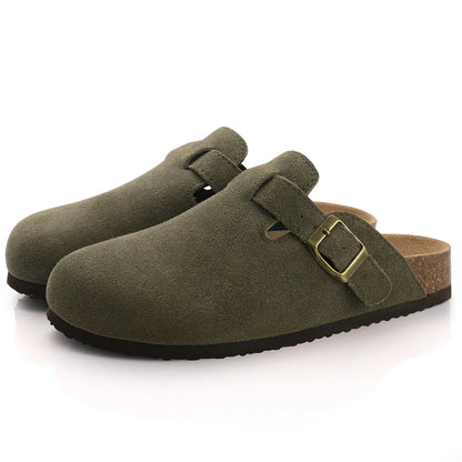 Women's Buckle Footbed Clogs