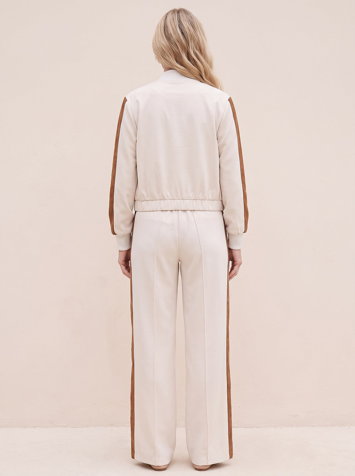 Women's Bomber Jacket and Trousers Co-ord Set