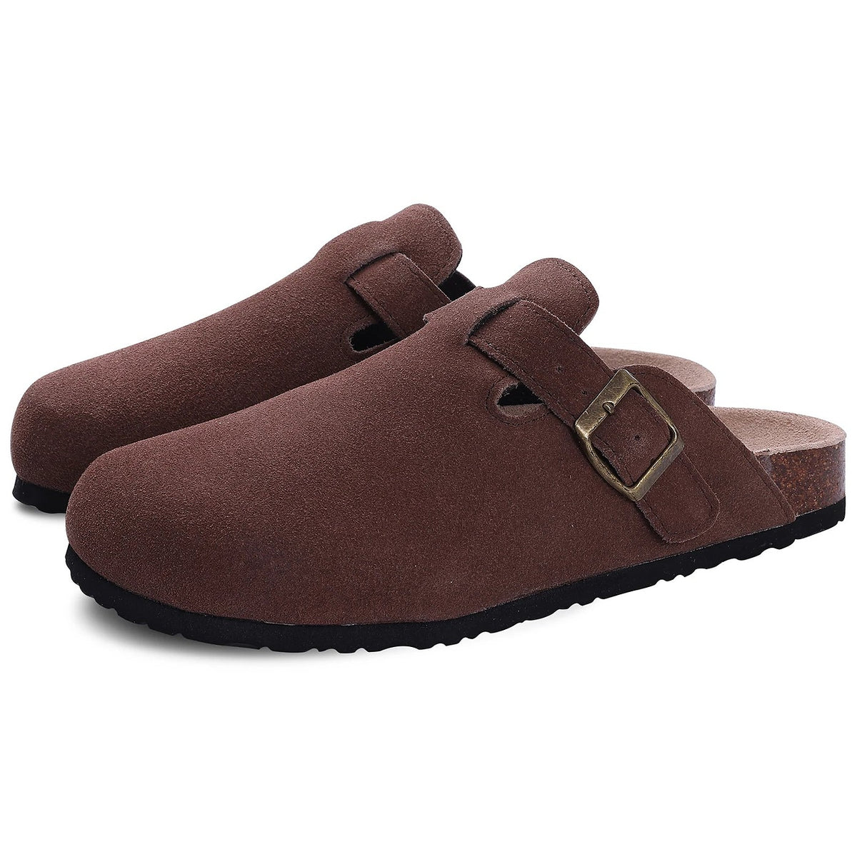 Women's Buckle Footbed Clogs