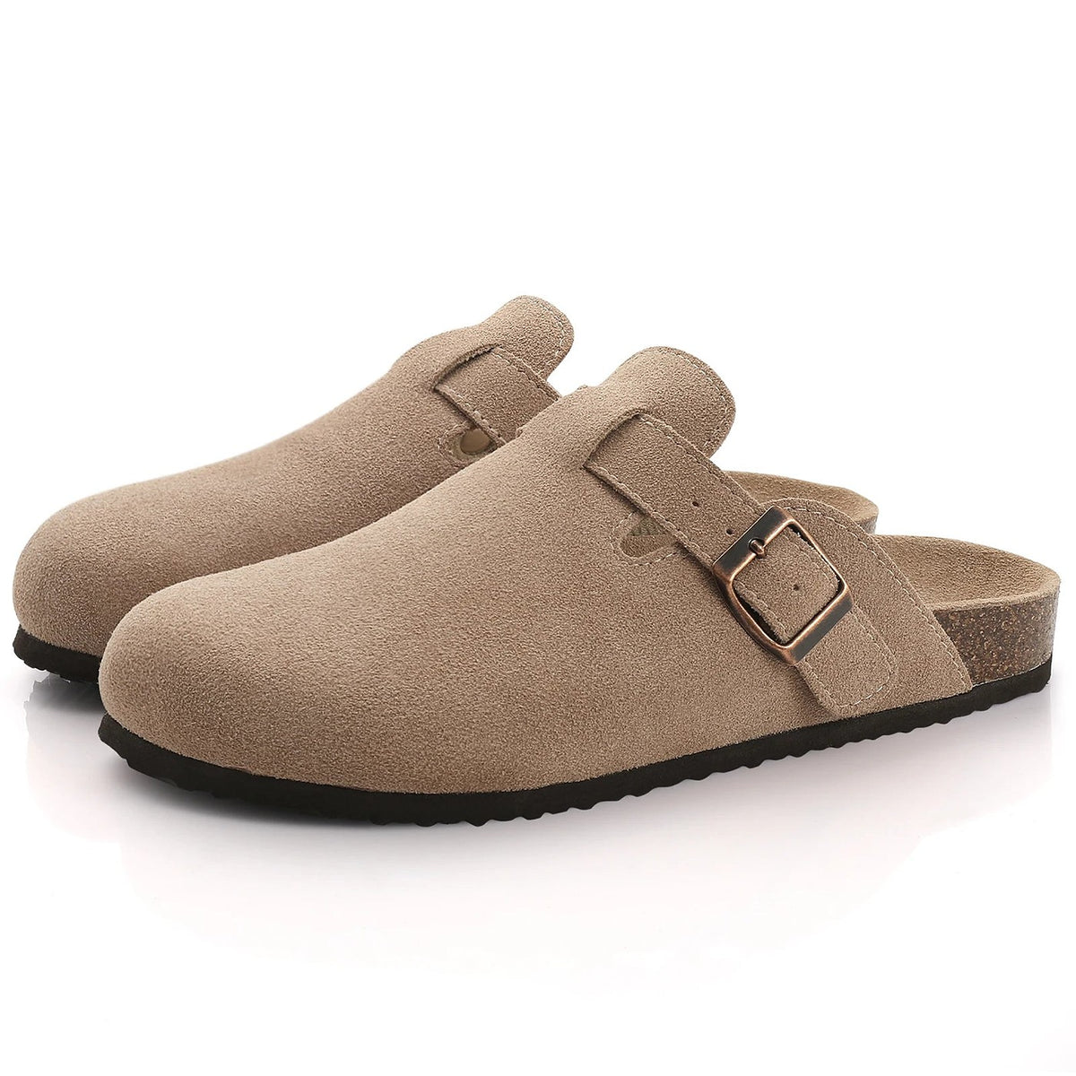 Women's Buckle Footbed Clogs