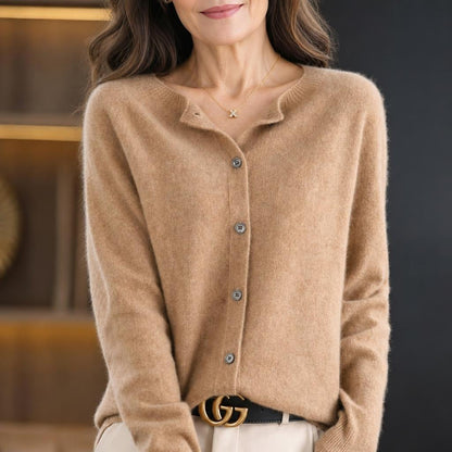 Women's Longline Cardigan in Soft Knit with Open Front Design