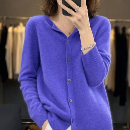 Women's Longline Cardigan in Soft Knit with Open Front Design