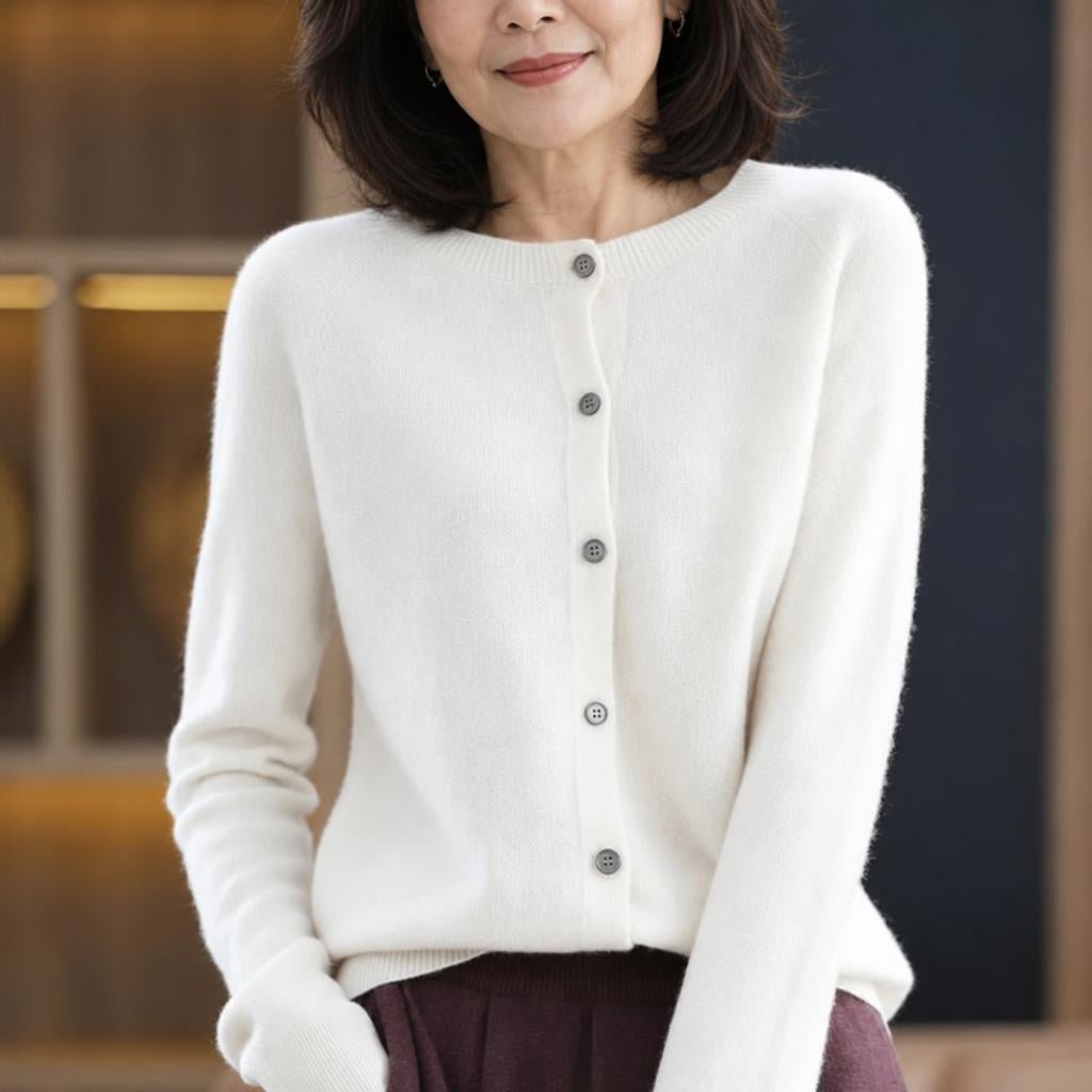 Women's Longline Cardigan in Soft Knit with Open Front Design