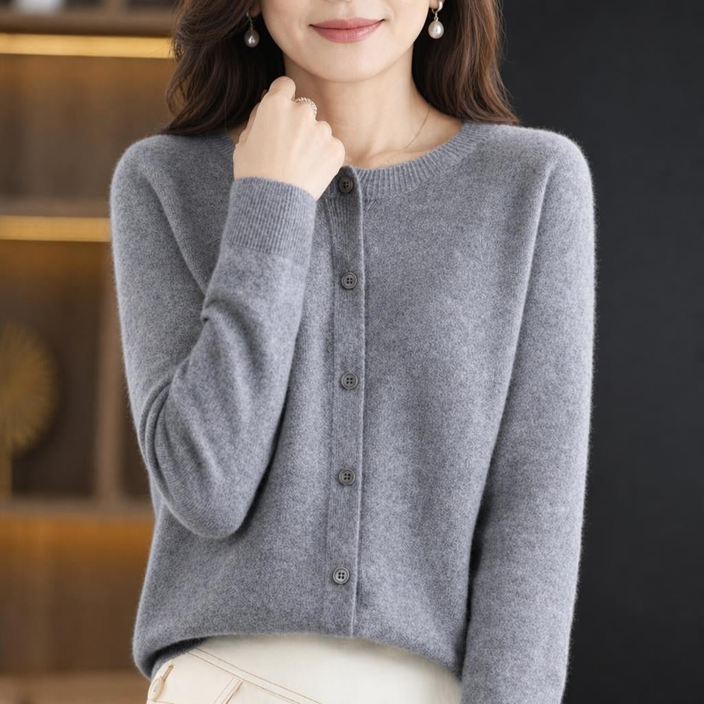 Women's Longline Cardigan in Soft Knit with Open Front Design