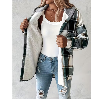 Women's Quilted Jacket with Soft Touch and Breathable Fabric