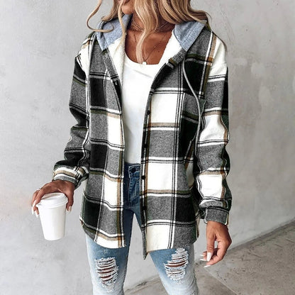 Women's Quilted Jacket with Soft Touch and Breathable Fabric