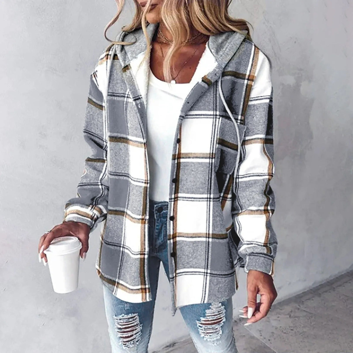 Women's Quilted Jacket with Soft Touch and Breathable Fabric