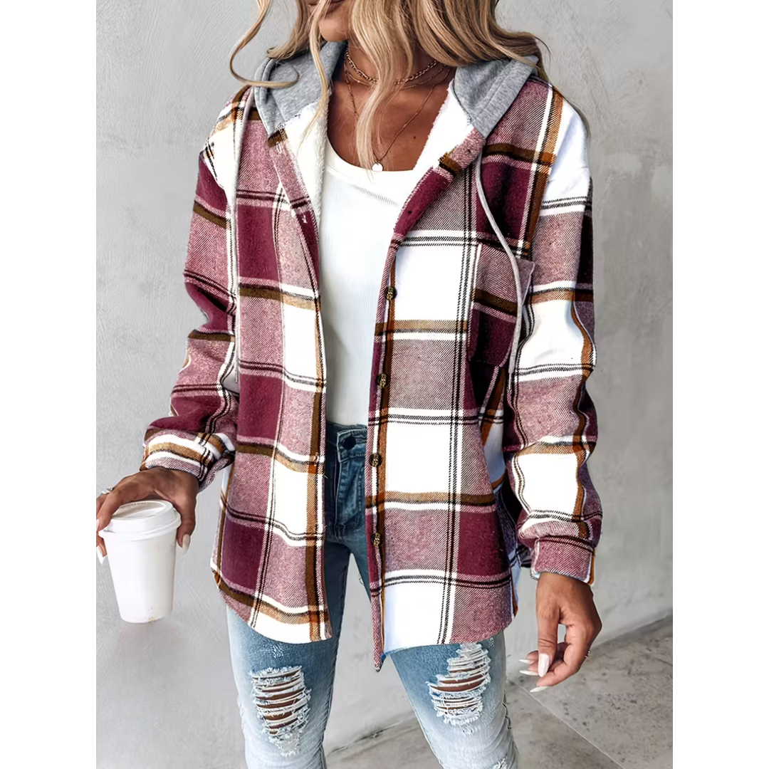 Women's Quilted Jacket with Soft Touch and Breathable Fabric