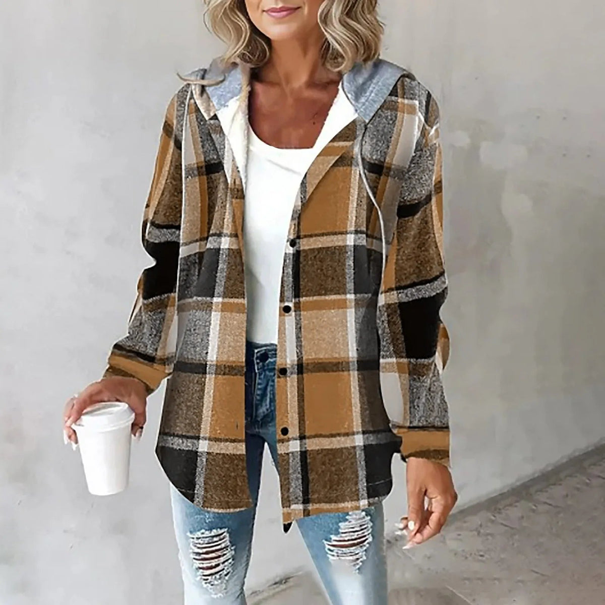 Women's Quilted Jacket with Soft Touch and Breathable Fabric