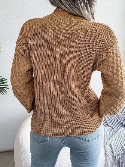 Women's Puff Sleeve Knit Jumper