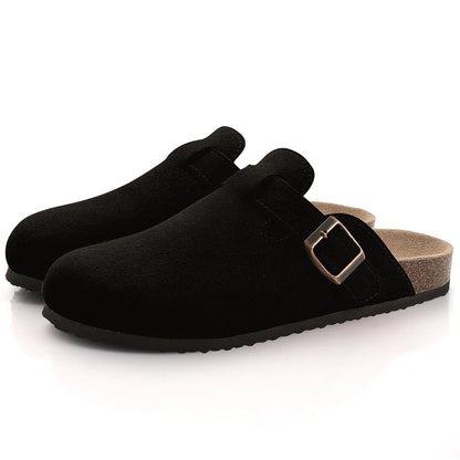 Women's Buckle Footbed Clogs