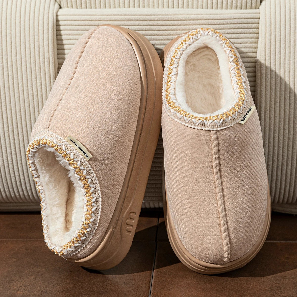 Women's Snug Faux Fur Lined Slipper Boots