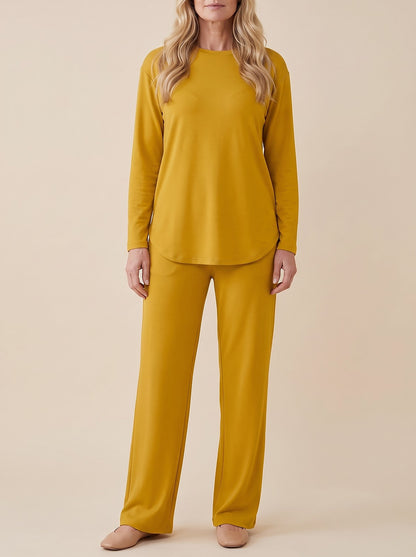 Women's Knit Top and Trousers Co-ord Set