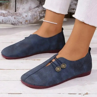 Women's Easy Slip On Flat Loafers