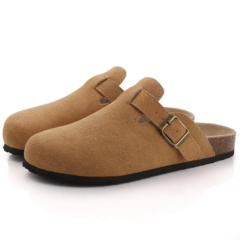 Women's Buckle Footbed Clogs