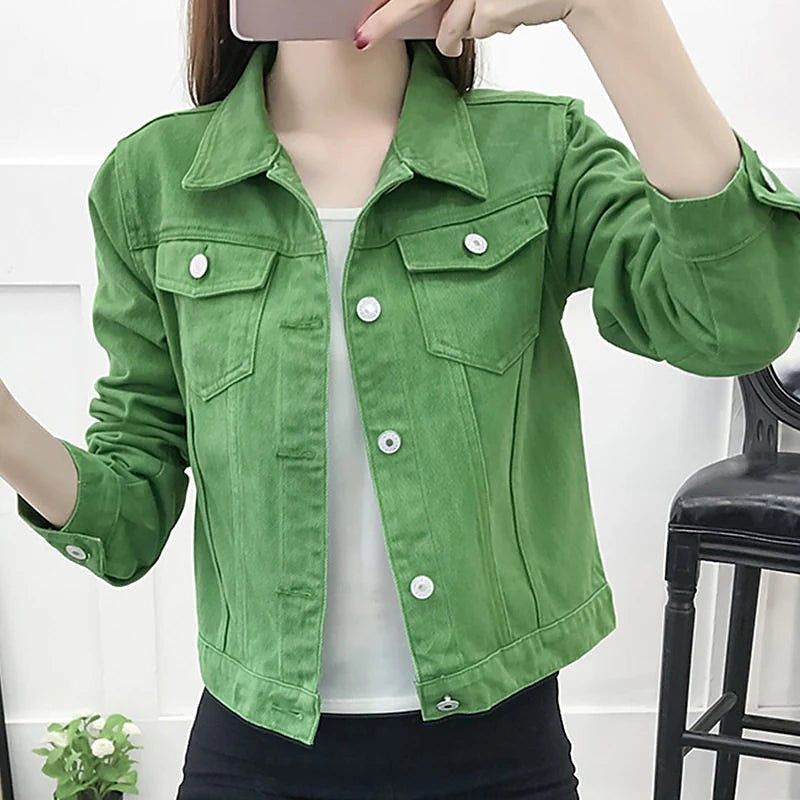 Women's Soft Wash Relaxed Denim Jacket