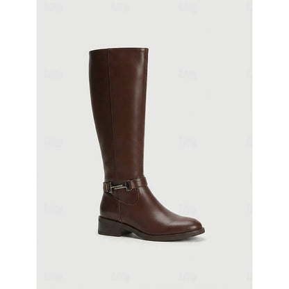 Women's Tall Flat Riding Boots