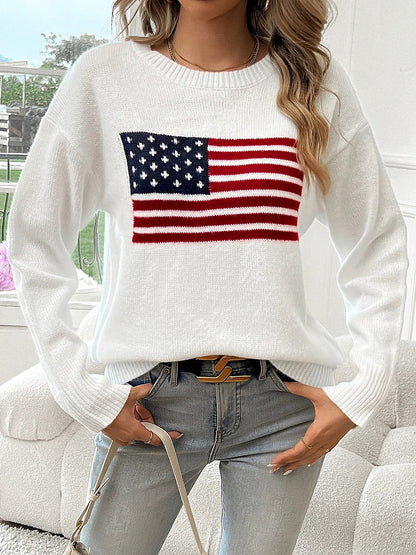 Women's Graphic Crew Neck Jumper