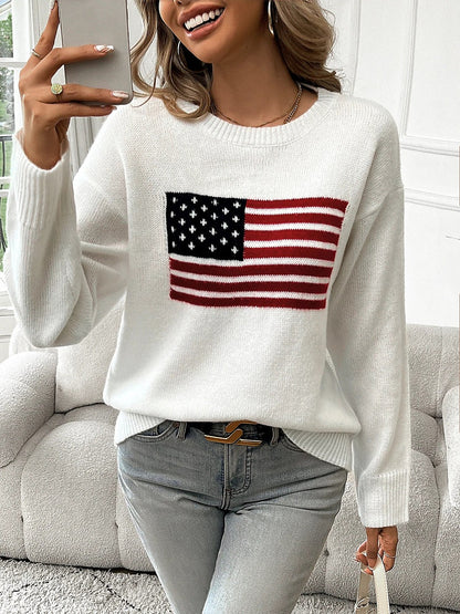 Women's Graphic Crew Neck Jumper