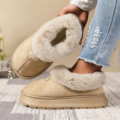 Women's Winter Platform Slipper Boots
