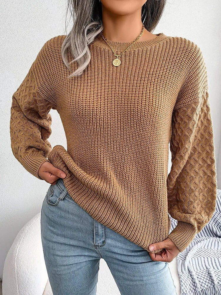 Women's Puff Sleeve Knit Jumper
