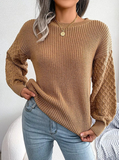 Women's Puff Sleeve Knit Jumper