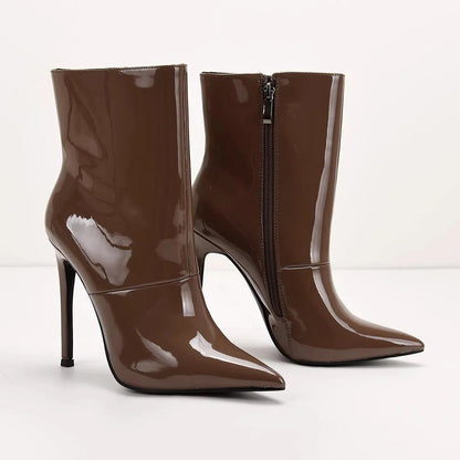 Women's Snug Easy Zip Stiletto Ankle Boots