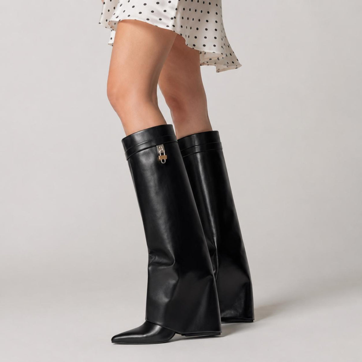 Women's Fold Over Tall Boots