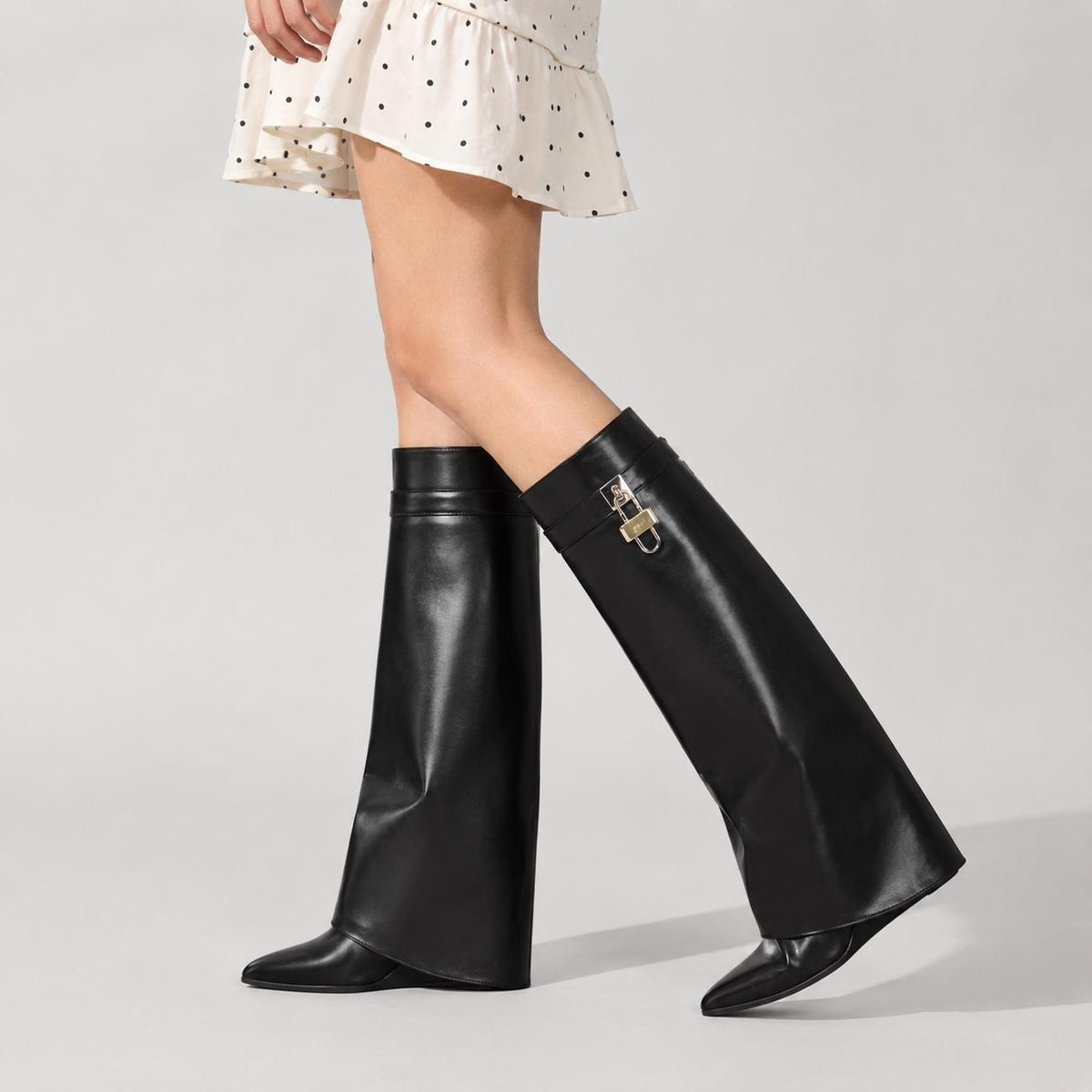 Women's Fold Over Tall Boots