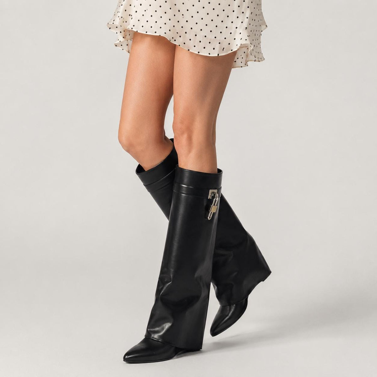 Women's Fold Over Tall Boots