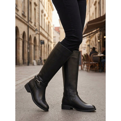 Women's Tall Flat Riding Boots